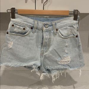 Levi’s denim shorts